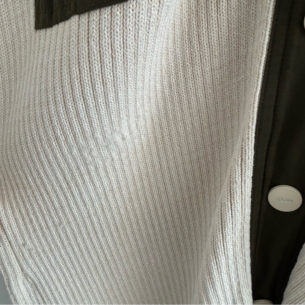 GANNI Ribbed Knit Dress - Picture 5 of 8